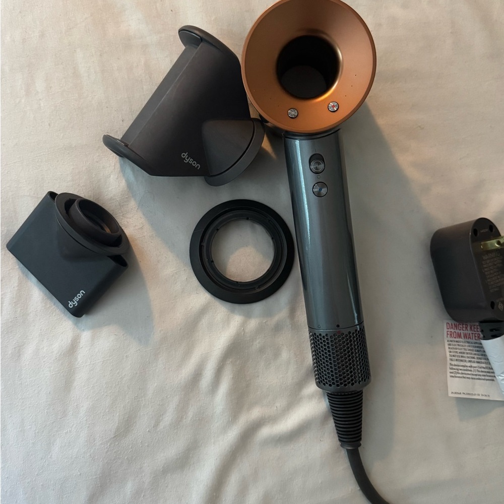 Dyson Supersonic Hair Dryer in Charcoal and Bronze